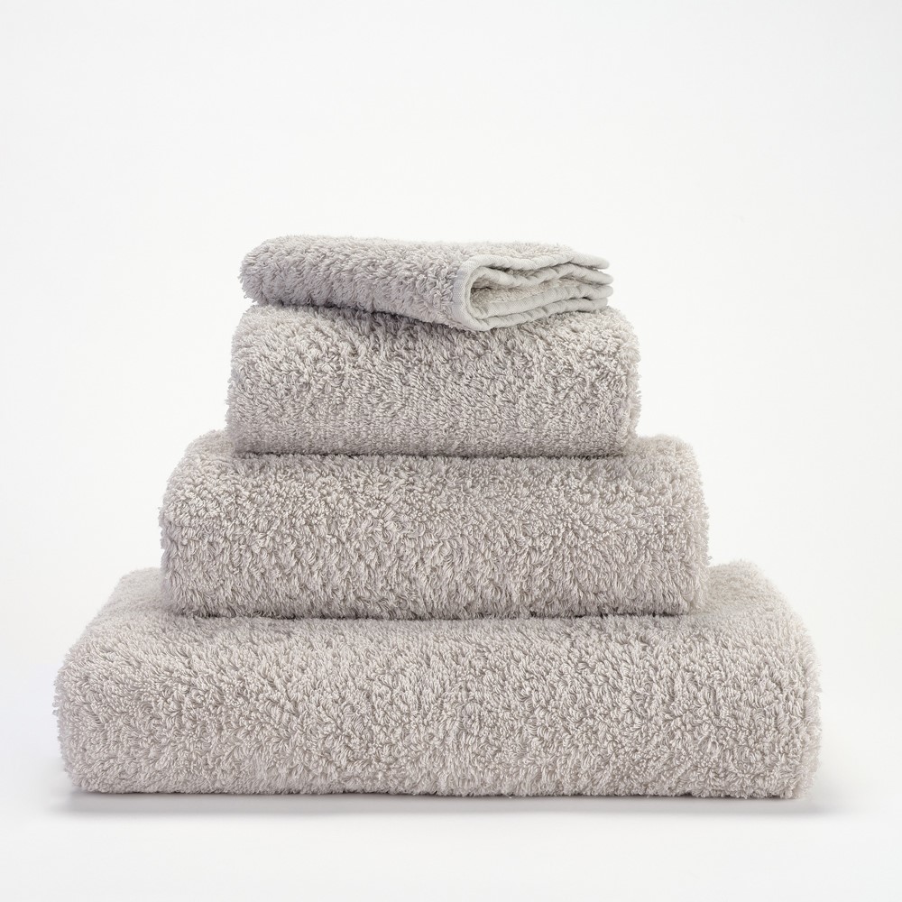 Super Pile Plain Bathroom Towels by Designer Abyss & Habidecor 950 in Cloud